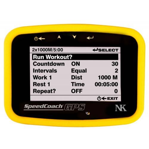 NK SpeedCoach GPS - Model 2 with Training Pack